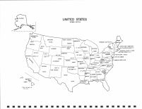 United States Map, Fayette County 1995
